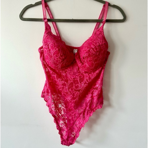 Vintage Pink Bodysuit - Picture 1 of 5